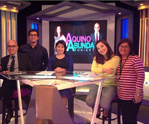 Behind-the-scenes PHOTOS: Aquino & Abunda Tonight's First Episode